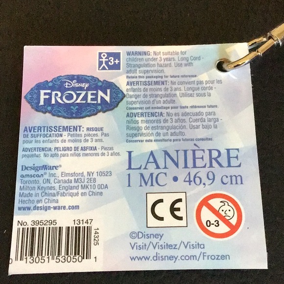 Disney Frozen Lanyard New - Picture 4 of 5